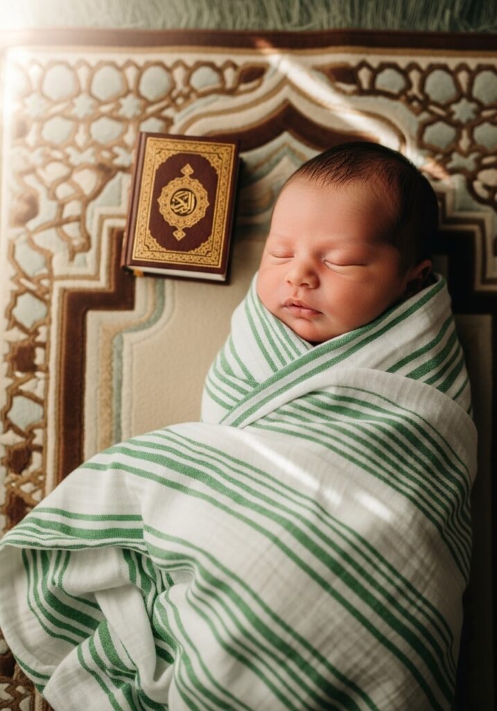 Islamic Theme Baby Photo