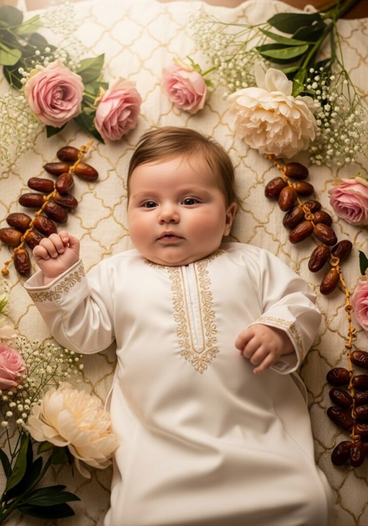 Islamic Theme Baby Photoshoot