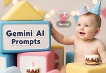Best Gemini AI Prompts for Baby Birthday Photos: First Birthday Special Celebration in Bangladesh Gemini AI Prompts for Baby Birthday Photos
