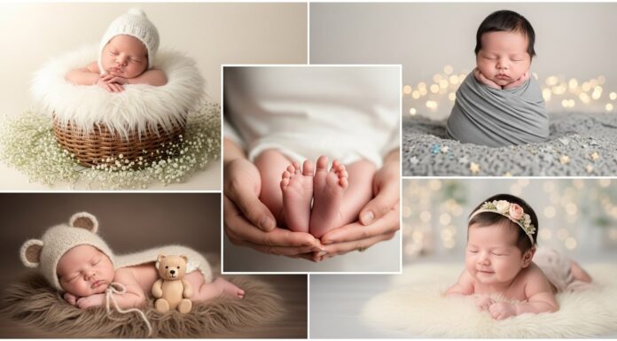 Newborn Baby Photoshoot Prompts with Gemini AI
