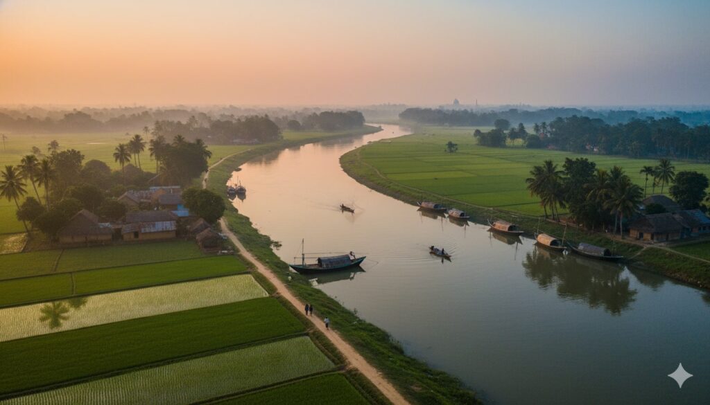 Manikganj (River and Rural Beauty)
