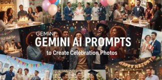 Gemini AI Prompts to Create Celebration Photos