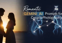 Romantic Gemini AI Prompts for Couple Photography